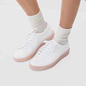 The ReLeather Tennis Shoe Ecru – Everlane